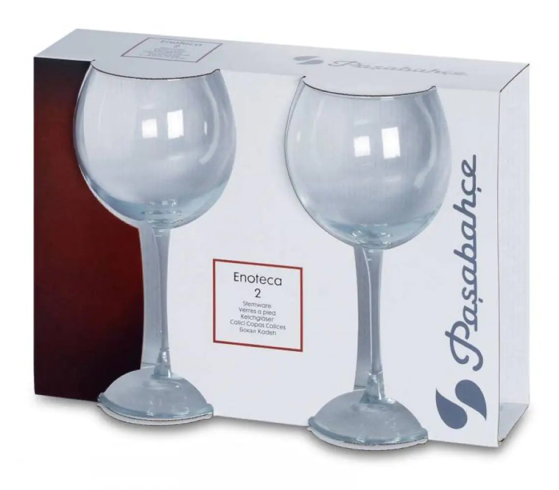 Paşabahçe 44238 Enoteca Burgundy 2 Pieces Chalice, 655 cc