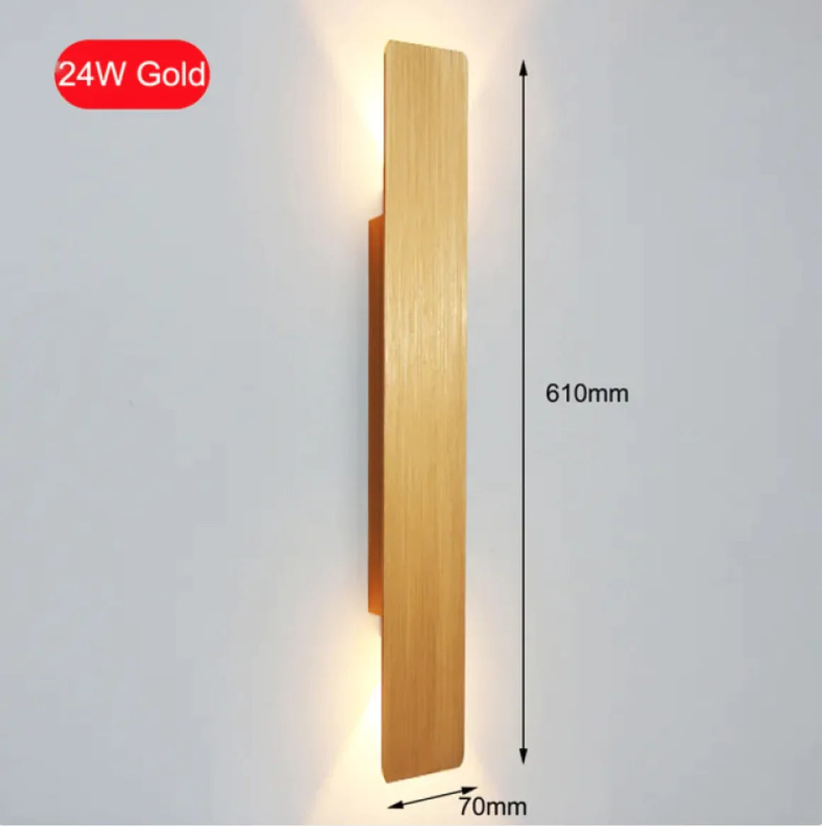 Modern 6W LED Indoor Wall Lamp for Bedroom and Living Room