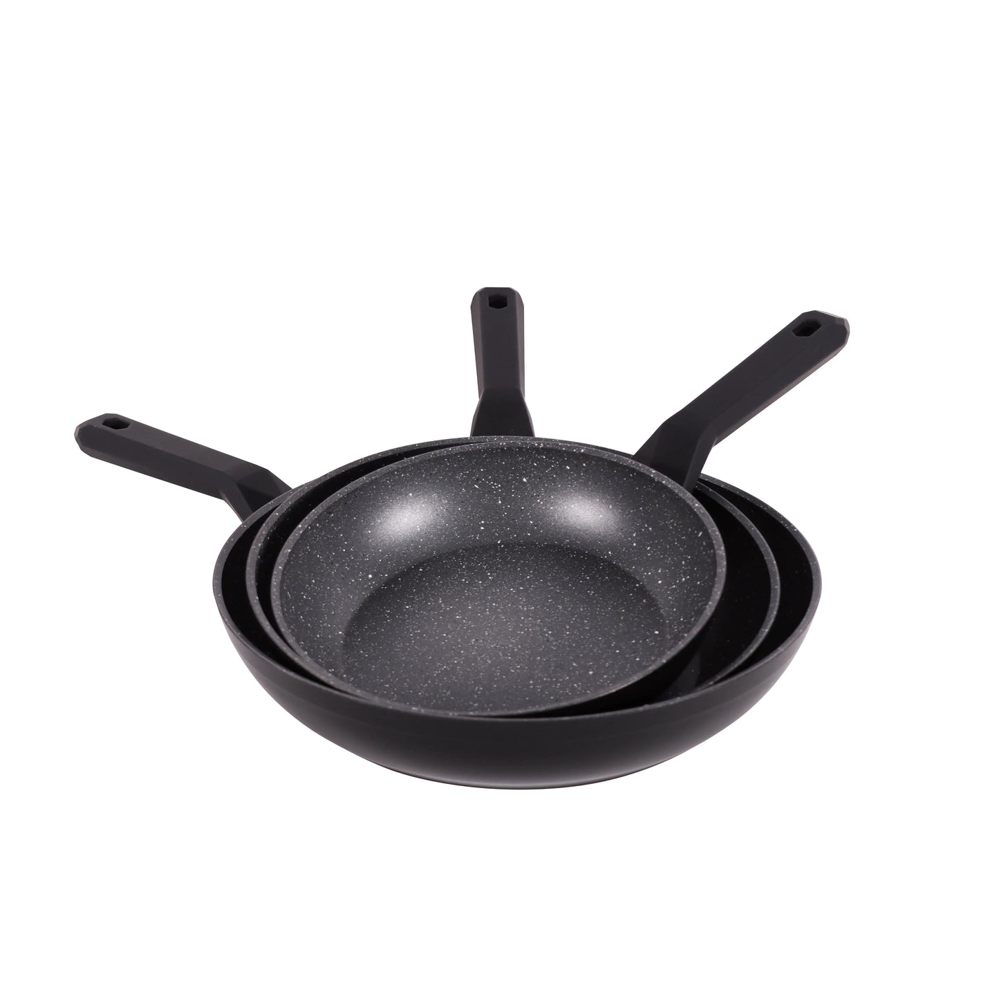 Serenk Excellence 3 Pieces Granite Pan Set