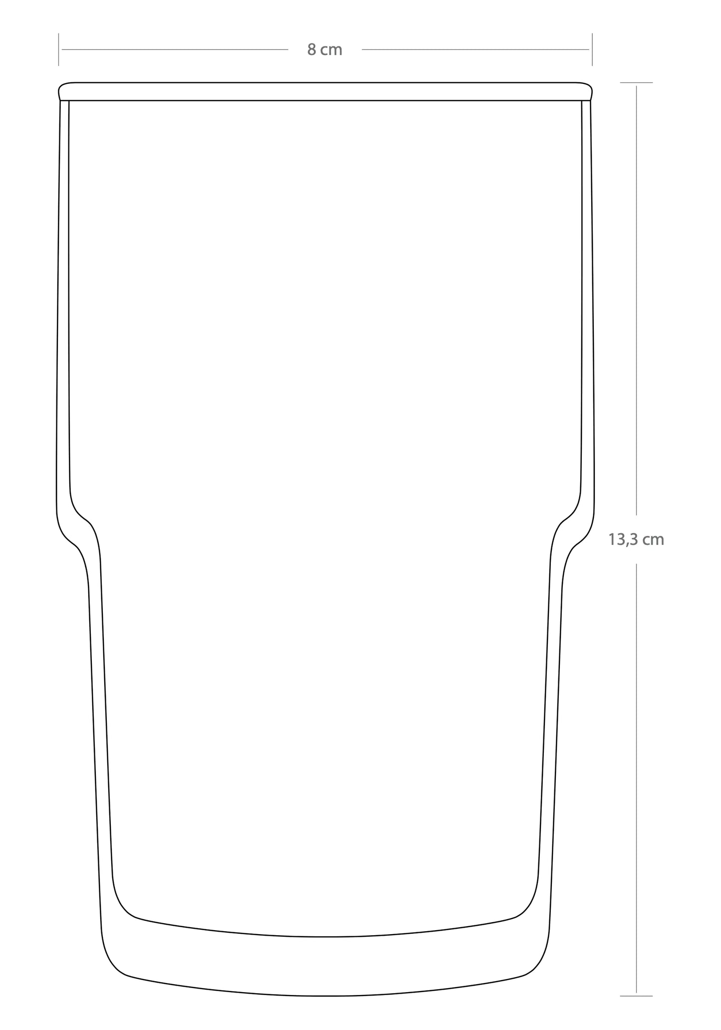 Paşabahçe 420204 Hill 3-Piece Soft Drink Glass, 440 cc