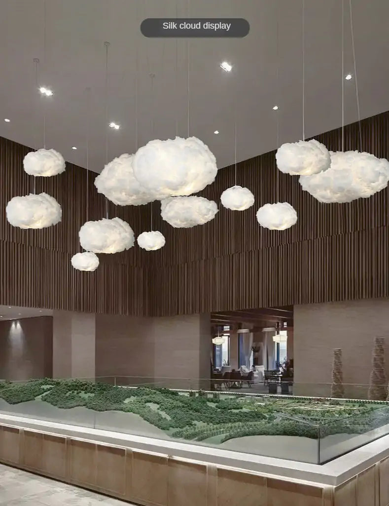 LED Cloud Chandelier