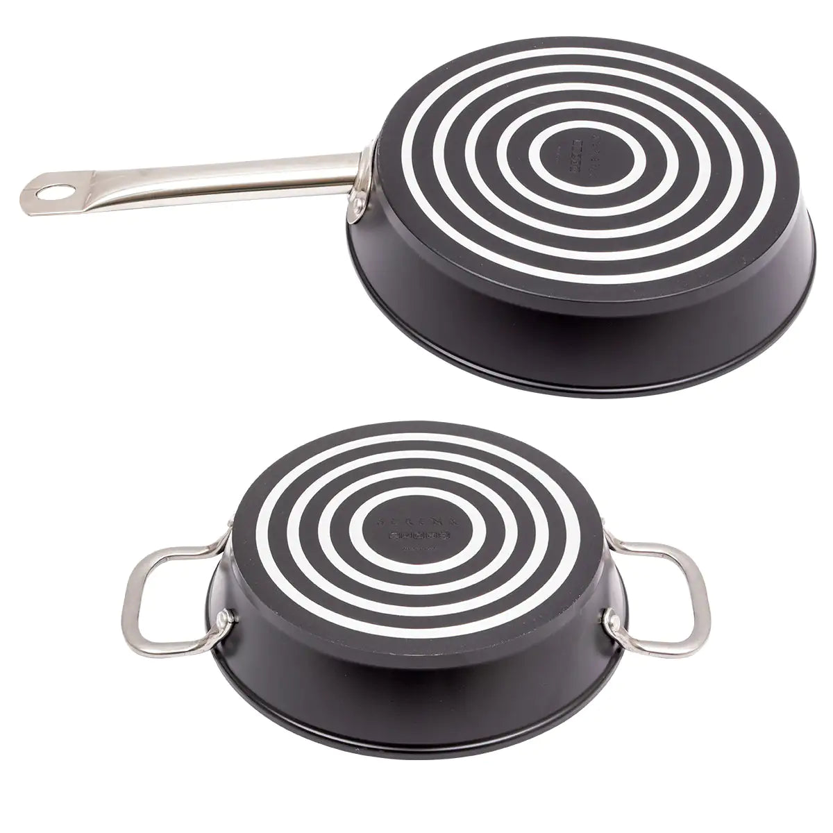 Serenk Excellence 2 Piece Granite Pan Set